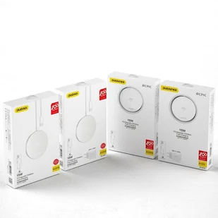 Dudao zestaw magnetyczna ładowarka bezprzewodowa Qi 15 W i ładowarka sieciowa 20 W (kompatybilna z MagSafe) biały (A12XS) - Ładowarki do telefonów - miniaturka - grafika 5