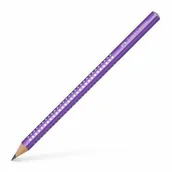 Ołówki - Faber Castell Ołówek JUMBO SPARKLE PEARL fioletowy twardość B 111604 FC - miniaturka - grafika 1