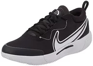 Trampki męskie - Nike Męskie trampki Court Zoom Pro, czarny biały, 43 EU - miniaturka - grafika 1