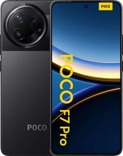 POCO F7 PRO 5G 12GB/256GB Czarny - Telefony komórkowe - miniaturka - grafika 1