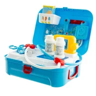 Zabawy w naśladowanie dorosłych - DLA DZIECI ZESTAW W WALIZCE LEKARZ - miniaturka - grafika 1