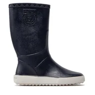 Buty dla chłopców - Kalosze Boatilus Nautic Rain Boot Granatowy - miniaturka - grafika 1