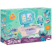 Zabawy w naśladowanie dorosłych - Zabawka kasa sklepowa SMOBY Disney Stitch 7600350119 - miniaturka - grafika 1