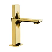 Baterie umywalkowe - Mexen Crux bateria umywalkowa, złota - 744400-50 - miniaturka - grafika 1