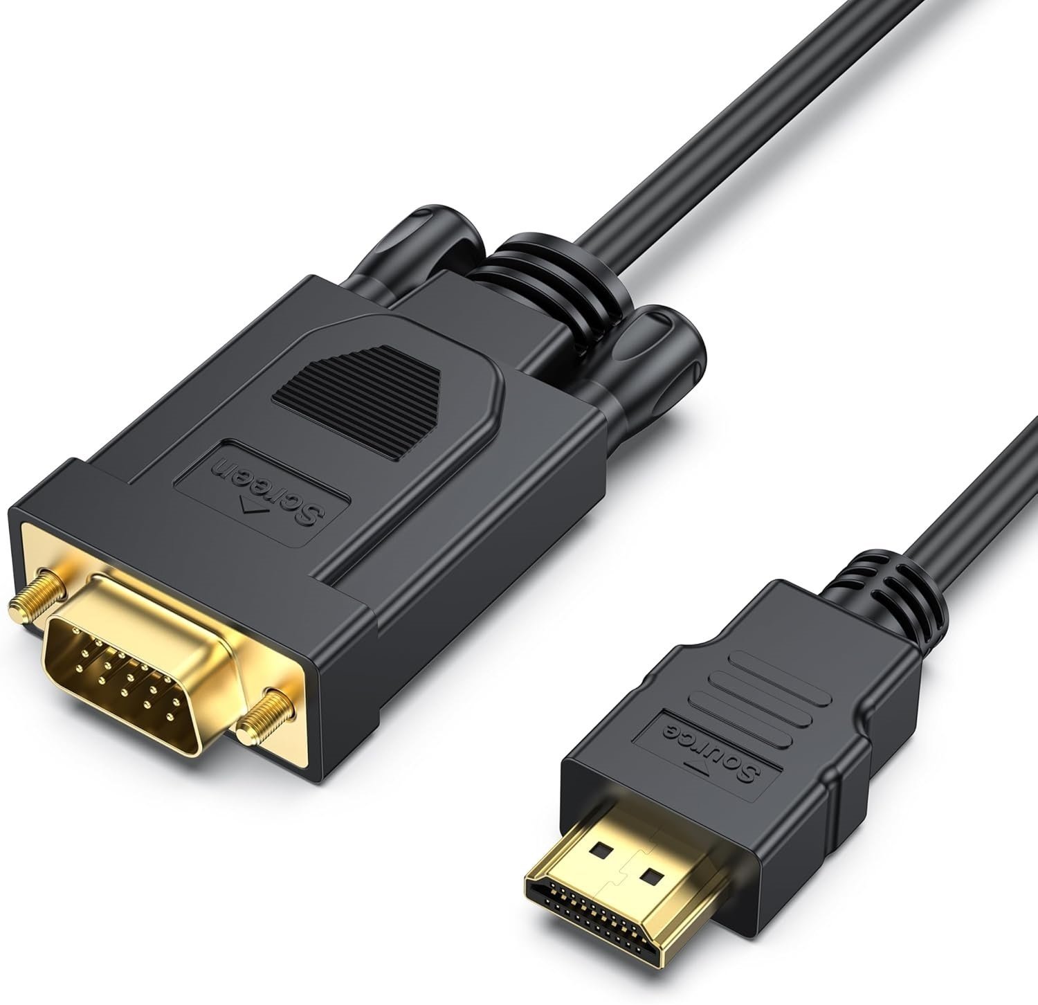 Eaton Powerware Kabel Eaton BENFEI KABEL HDMI DO VGA JEDNOKIERUNKOWY 1,8 M CZARNY