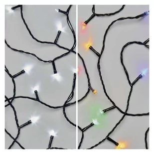 EMOS LED Zewnętrzny łańcuch 100xLED/8 modes 15m IP44 zimna biel/różne kolory - Oświetlenie świąteczne - miniaturka - grafika 1