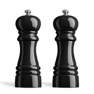 Inne naczynia kuchenne - Amefa Młynki Do Pieprzu I Soli, 15 Cm, 2 Szt., Czarne - miniaturka - grafika 1