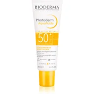 Balsamy i kremy do opalania - Bioderma Photoderm Aquafluide spf50+ ultralekki fluid przeciwsłoneczny - bezbarwny 40 ml - miniaturka - grafika 1