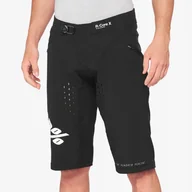 Spodenki rowerowe - 100 Procent Mtb Spodenki Rowerowe Model R-Core X Le Black Kolor Czarny Rozm - miniaturka - grafika 1
