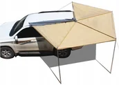Akcesoria do bagażników dachowych - MARKIZA SAMOCHODOWA ZADASZENIE DO KAMPERA SAMOCHODU OSŁONA SKŁADANA 2x2 m - miniaturka - grafika 1