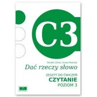 Materiały pomocnicze dla nauczycieli - Litwin Marika, Pietrzyk Iwona Dać rzeczy słowo. Czytanie - poziom 3. - mamy na stanie, wyślemy natychmiast - miniaturka - grafika 1