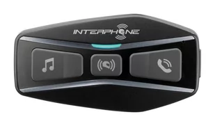 Zestaw głośnomówiący Interphone U-COM4 pro uzavřené a otevřené přilby Twin Pack INTERPHOUCOM4TP) - Interkomy - miniaturka - grafika 1