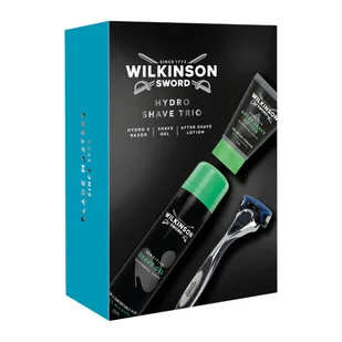 Wilkinson Sword Zestaw: maszynka do golenia Hydro 5 + żel do golenia Sensitive + balsam po goleniu Sensitive - Maszynki do golenia i wkłady - miniaturka - grafika 1