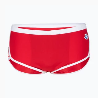 Kąpielówki męskie - Kąpielówki męskie arena Icons Swim Low Waist Short Solid czerwone 005046/410 | WYSYŁKA W 24H | 30 DNI NA ZWROT - grafika 1