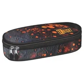 Piórniki - St. Right Piórnik Szkolny Saszetka Usztywniona Z Wewnętrzną Klapką Etui Na Przybory Szkolne Volcanic Moon - miniaturka - grafika 1