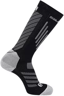 Salomon Skarpety Compression DX + SX Black C12169 - Skarpetki i podkolanówki sportowe - miniaturka - grafika 1