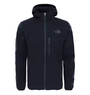 Kurtki i kamizelki sportowe męskie - Kurtka The North Face Nimble Hoodie 0A2XLBJK31 - czarna - miniaturka - grafika 1