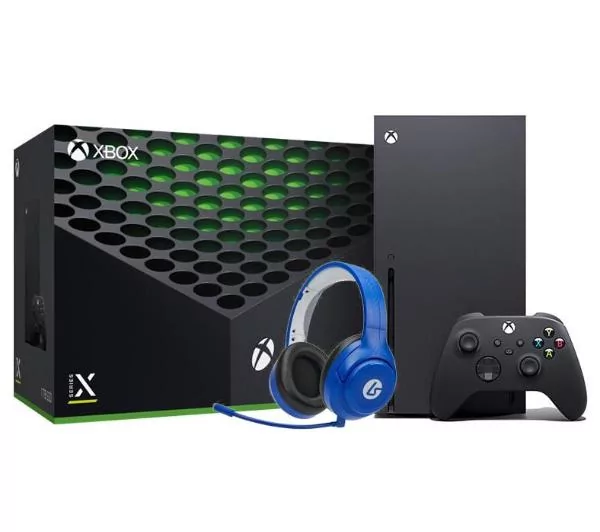 Xbox Series X z napędem - 1TB - słuchawki LucidSound LS15X (niebieski) - Kup na Raty - RRSO 0%