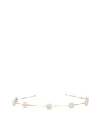 Ozdoby do włosów - Solida Opaska na głowę z kwiatową aplikacją Opaska do włosów 1 szt. - miniaturka - grafika 1