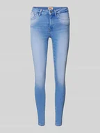 Spodnie damskie - Jeansy o kroju skinny fit z mieszanki bawełny model ‘POWER’ - miniaturka - grafika 1