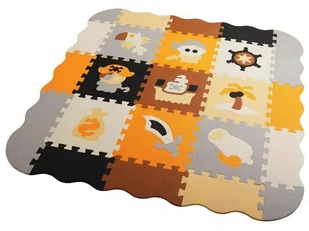 Import TK Mata piankowa dla chłopca z bokami 25 elementów HK015W TK 723596 - Maty piankowe - miniaturka - grafika 1