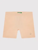 Spodenki damskie - United Colors Of Benetton Szorty sportowe 3MT1I0576 Pomarańczowy Slim Fit - miniaturka - grafika 1