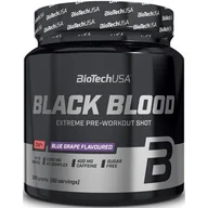 Przedtreningówki - Przedtreningówka BIOTECH Black Blood CAF+ Niebieskie winogrona (300 g) - miniaturka - grafika 1