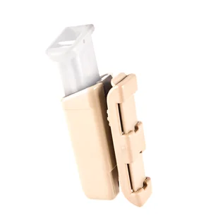 Etui obrotowe plastikowe MH-44 na magazynek 9 mm Luger, khaki - Pistolety ASG - miniaturka - grafika 1
