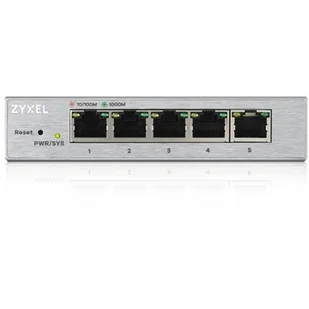 Zyxel ZyXEL 5-Port Gigabit Web Managed Switch [GS1200  5] GS1200-5-EU0101F - Przełączniki KVM - miniaturka - grafika 1