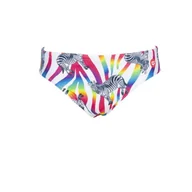 Kąpielówki męskie - Kąpielówki slipy męskie na basen Arena Crazy Zebras Brief - miniaturka - grafika 1