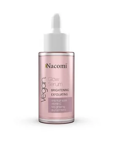 Nacomi Vegan Glow rozjaśniająco-złuszczające serum do twarzy 40ml - Serum do twarzy - miniaturka - grafika 1