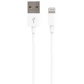 Kable USB - Forever Kabel USB Kabel USB Lightning 3m biały T0014274 (T_0014274) - miniaturka - grafika 1