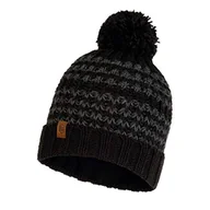 Czapki damskie - Buff Unisex Kostik Dzianinowy i Polar Czapka Czarny Jeden rozmiar - miniaturka - grafika 1