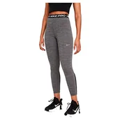 Spodnie damskie - Nike Spodnie damskie Np 365 Hi Rise czarny/biały/biały XL - miniaturka - grafika 1