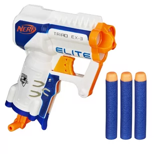 Hasbro Nerf Elite N-Strike Triad EX-3 - Zabawki militarne - miniaturka - grafika 1
