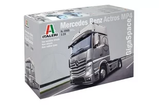 Italeri Mercedes Benz Actros MP4 Gigaspace - Kolekcjonerskie modele pojazdów - miniaturka - grafika 1