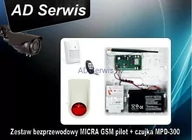 Alarmy - Zestaw alarmowy bezprzewodowy MICRA GSM 1 czujka MPD-300 (nr.kat.2106) - miniaturka - grafika 1