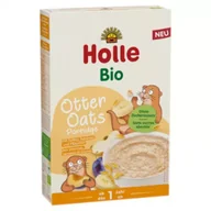 Kaszki dla dzieci - Holle Kaszka Otter Oats z jabłkiem, bananem i śliwkami 200 g Bio - miniaturka - grafika 1