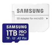 Karty pamięci - Samsung microSDXC Pro Plus 1TB A2 V30 180/130 - miniaturka - grafika 1