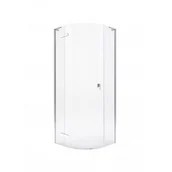 Kabiny prysznicowe - ROCA AMP1009012M METROPOLIS-N RONDO Kabina prysznicowa 900 - miniaturka - grafika 1