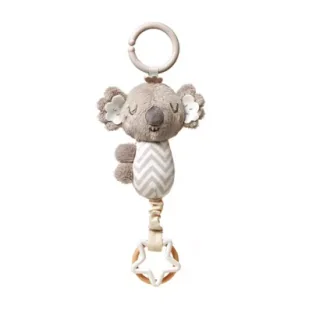 Babyono Zawieszka z dzwoneczkiem Koala Coco - Zawieszki dla dzieci i niemowląt - miniaturka - grafika 1