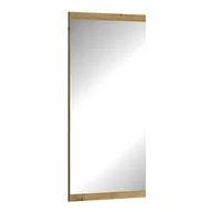 Lustra - Prostokątne Lustro Wiszące Dąb Artisan W7-H86 - miniaturka - grafika 1