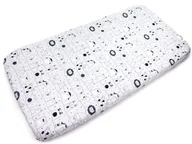 Prześcieradła dla dzieci - PRZEŚCIERADŁO BAWEŁNIANE DO ŁÓŻECZKA Forever 58x110 cm - miniaturka - grafika 1