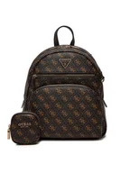 Plecaki - Guess Plecak Powder Play (QG) HWQG90 06320 Brązowy - miniaturka - grafika 1