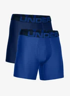 Majtki męskie - Bokserki Under Armour Tech 6in (2 szt.) - royal/academy - miniaturka - grafika 1