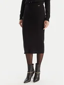 Spódnice - Fracomina Spódnica ołówkowa FR25WG4004K55601 Czarny Slim Fit - miniaturka - grafika 1