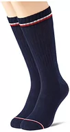 Skarpetki męskie - Tommy Hilfiger Skarpety dziecięce unisex (2 sztuki), Ciemnogranatowy, 43-45 EU - miniaturka - grafika 1