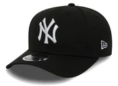 Czapki damskie - Czapka NEW ERA SS 9FIFTY  z daszkiem Czarna M/L - miniaturka - grafika 1