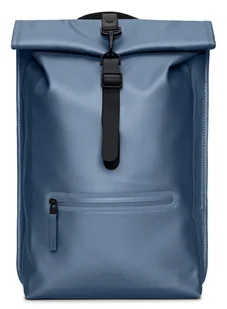 Plecak rowerowy Rains Rolltop Rucksack - bay - Plecaki - miniaturka - grafika 1