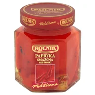 Mieszanki warzywne, sałatki - Rolnik Papryka smażona bez skórki 300 g - miniaturka - grafika 1